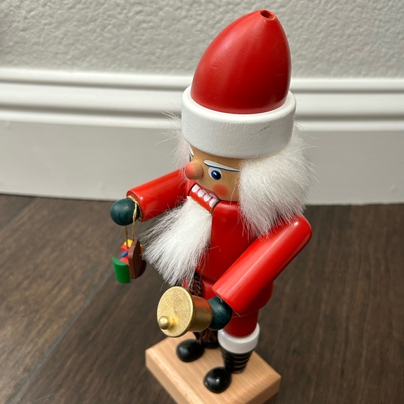 Seiffener Nubknackerhaus German Nutcracker Santa BellBox Christian Ulbricht READ - Picture 4 of 16